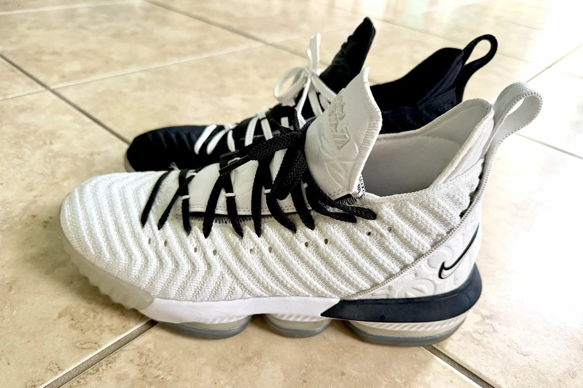 Preços baixos em Nike LeBron 16 Equality - White Black | eBay