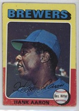 1975 Topps Hank Aaron #660 HOF 14tz