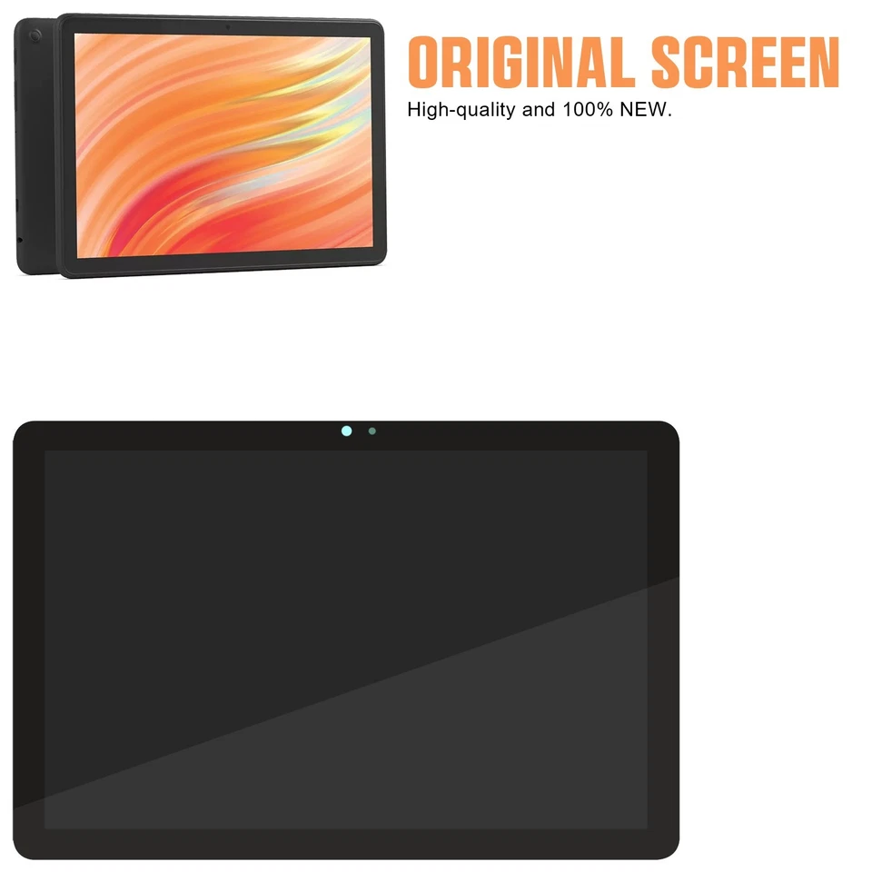 LCD Screen Touch Digitizer Assembly For Amazon Kindle Fire HD10 13th 2023 TG425K - Image 2 of 4