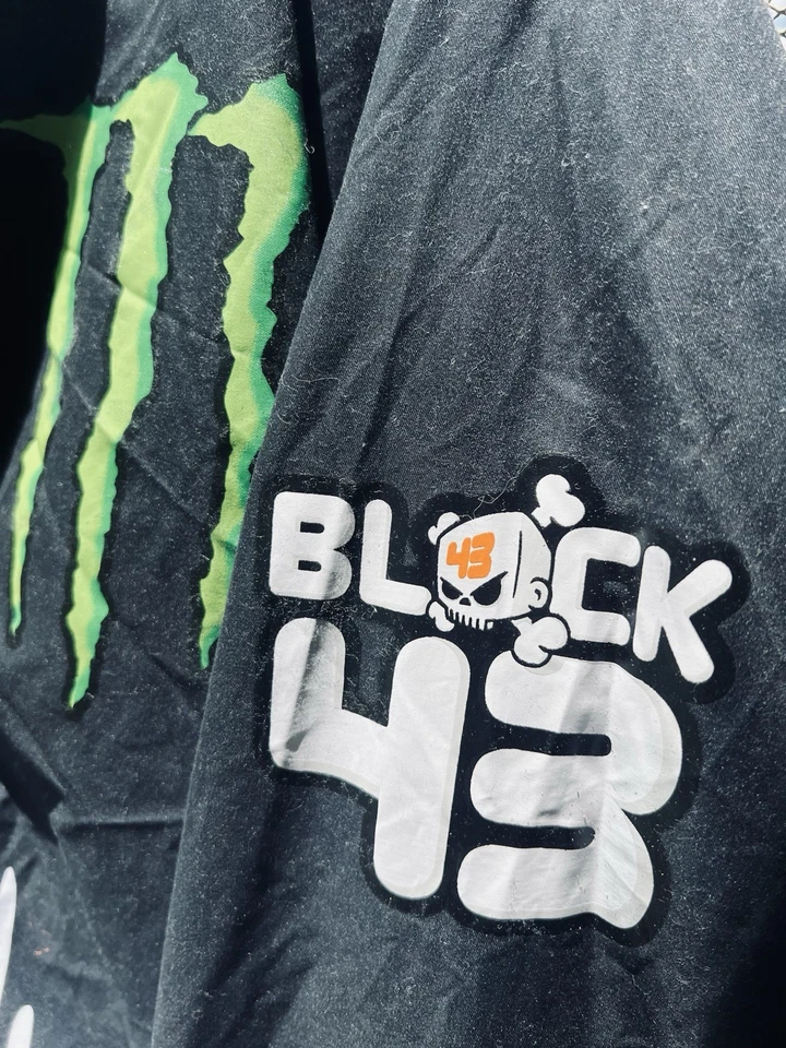 Ken Block DC Monster racing windbreaker jacket size large great condition - Image 3 of 4