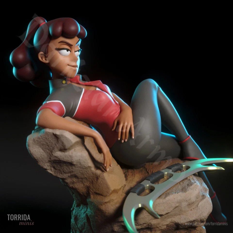 Star Trek Mariner NSFW | SFW Female Resin Kit 1/10 Scale 1/12 1/18 1/24 - Image 3 of 4