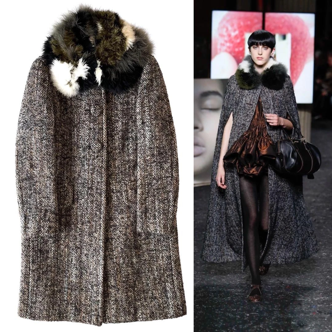 Miu Miu Coats, Jackets & Vests Gray for Women for sale | eBay