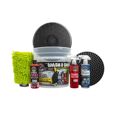 Chemical Guys Professional Wash & Shine Car Cleaning Kit (7 Essential Products)