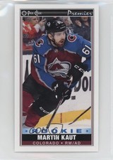 2020-21 O-Pee-Chee Premier Tallboys Rookie SP Martin Kaut #P-41 18m3