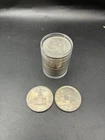 1976 Bicentennial Kennedy Half Dollar Roll Circulated Denver Mint