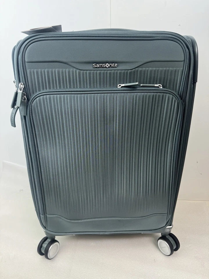 Samsonite Silhouette 18 21" Carry-On Expandable Softside Spinner  Luggage - Image 2 of 4