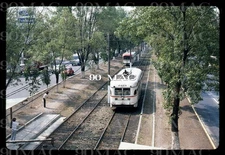 STE. PCC TROLLEY #2421. MEXICO CITY (MX). 3 Original Slides 1984.