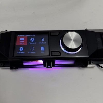 MakerBot Replicator 5th Gen Genuine OEM LCD Control Panel USB Assembly Tested