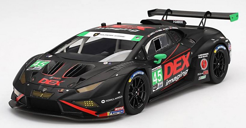 Lamborghini Huracan GT3 EVO2 #45 Daytona 2024 K.MARCELLI Top Speed 1/18