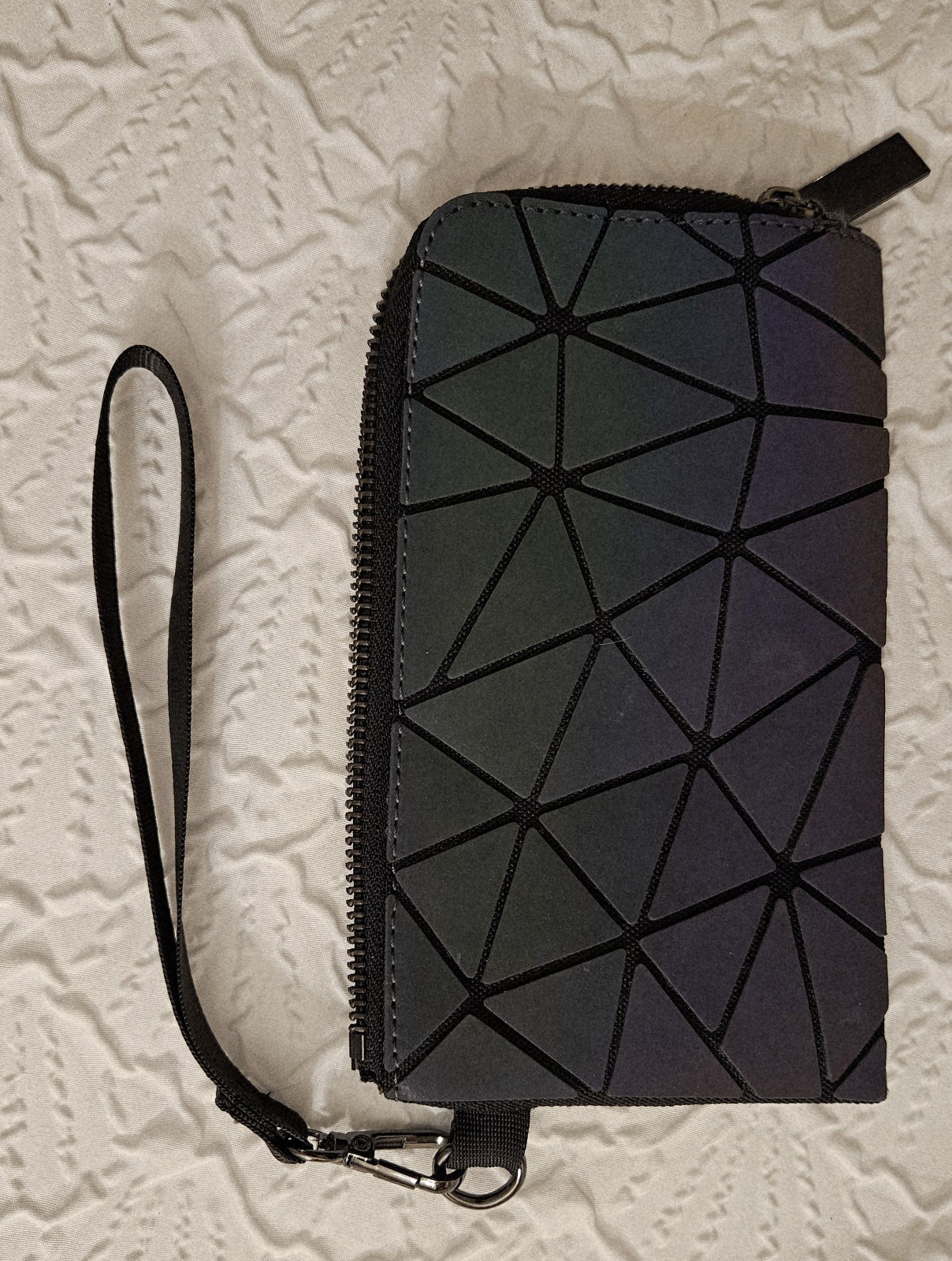 Luminous Geometric Pattern Holographic Reflective… - image 2