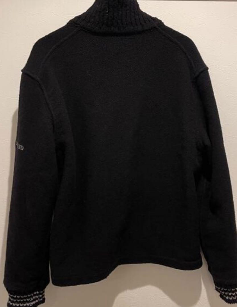 【〜1/6価格】 2000AW stone  wool jacket AW 2002 STONE ISLAND HOODED BLACK WOOL JACKET - Jazzy Badger