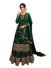 Indian Kameez Pakistani Ethnic Anarkali Salwar Designer Suit Eid Bollywood Dress