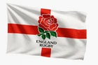 6N England 6 Nations Rugby RFU Red Rose Flag 5FT x 3FT Speedy Delivery