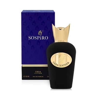 Sospiro Unisex Erba Leather EDP 3.4 oz Fragrances 3770009763646