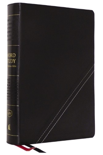 KJV, Word Study Reference Bible, Leathersoft, Black, Red Lett... - 9780785294917