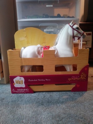our generation clydesdale holiday horse