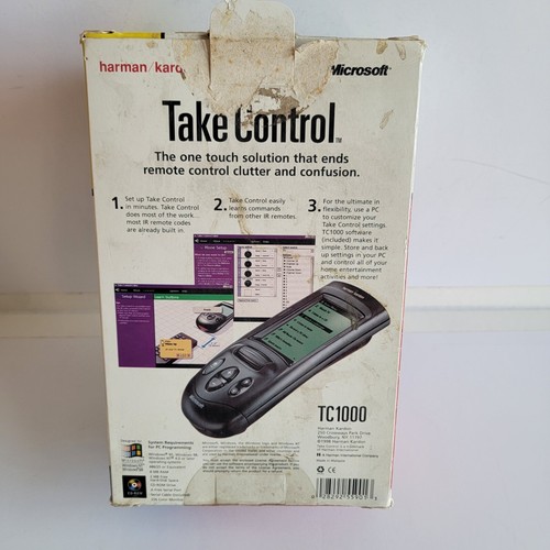 New Vintage Harman Kardon Take Control - TC-1000 BOX stains and damage - Picture 3 of 6