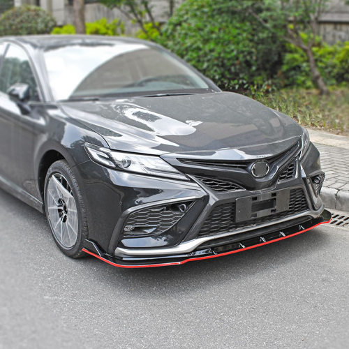 Front Lip JDM V2 For 2021-2024 Toyota Camry Compatible Front Bumper Body Kit Lip Splitter Member Price