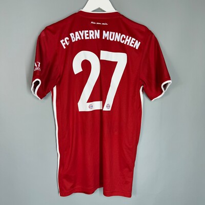 BAYERN MUNICH GERMANY 2020/2021 HOME FOOTBALL SHIRT JERSEY TRIKOT