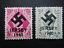 miniature 1  - Germany Nazi 1940 Stamps MNH occupied Jersey Swastika Overprint KGVI WWII Third 
