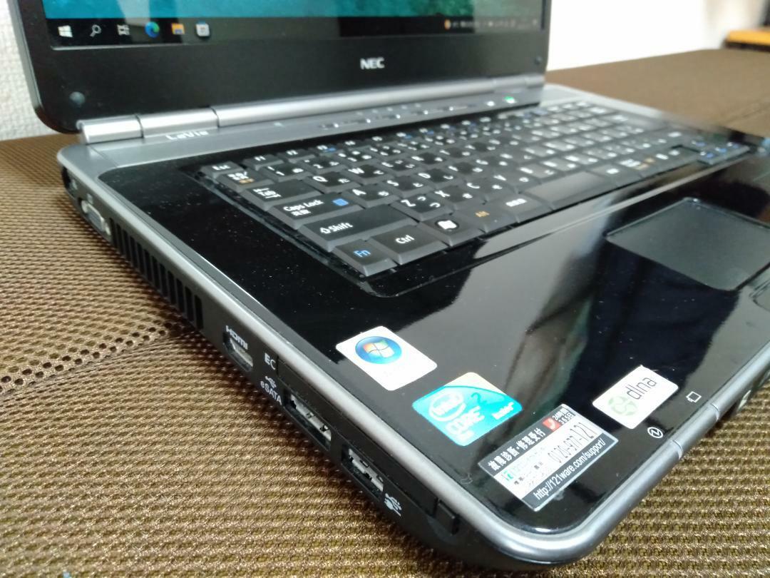 NEC LaVie SSD128GB P8600 Core 2 Duo 4GB Monitor Wide