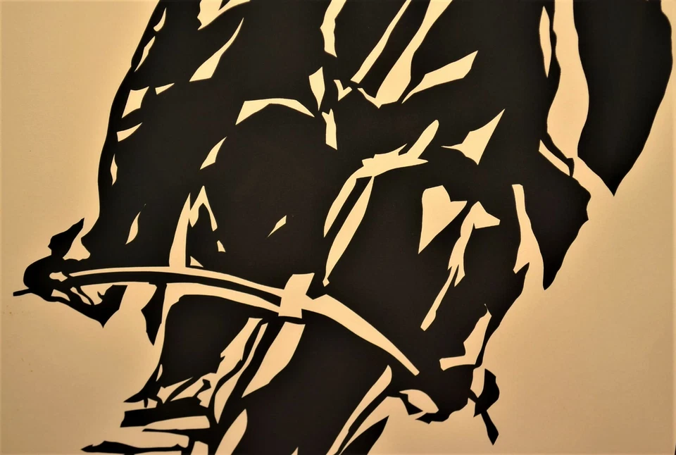 JOHN STRITCH Original De Colección Firmado Bicicleta Deportiva Ciclista Retrato Serigrafía Foto 4 de 4