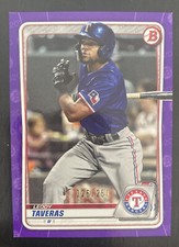 2020 Bowman Paper Prospects II Parallel Purple #BP-127 Leody Taveras  /250