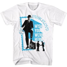 Pink Floyd Wish You Were Here Vinyl Record Men's T Shirt Psychedelic Merch