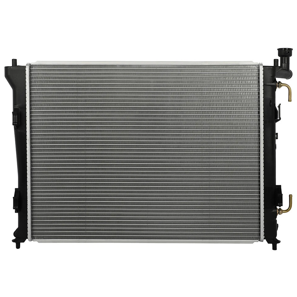Replacement Aluminum Radiator Fit For 2007-2009 2010 2011 2012 Hyundai Elantra Foto 2 de 4