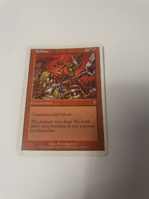 MTG 1x BEDLAM / MASSENSCHLACHT - *Rare* Englisch 