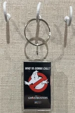 Ghostbusters Acrylic Double Sided Keychain Key Ring Movie