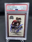 Sonny Jurgensen Signed 2000 Fleer Greats Of The Game IP Auto PSA/DNA Redskins