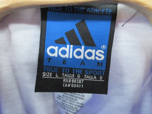 NWT Vintage Y2K 90s ADIDAS TEAM Copa Soccer Men's Large Nylon Track Jacket Pants - Picture 8 of 24