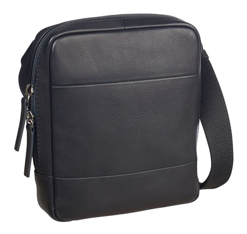 Sac Bandoulière Leonhard Heyden Helsinki L – Noir (Neuf)