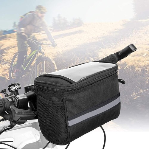 Waterproof Bicycle Handlebar Bag Bike Saddle Bag Frame Rear Front Accessories - Picture 26 of 27