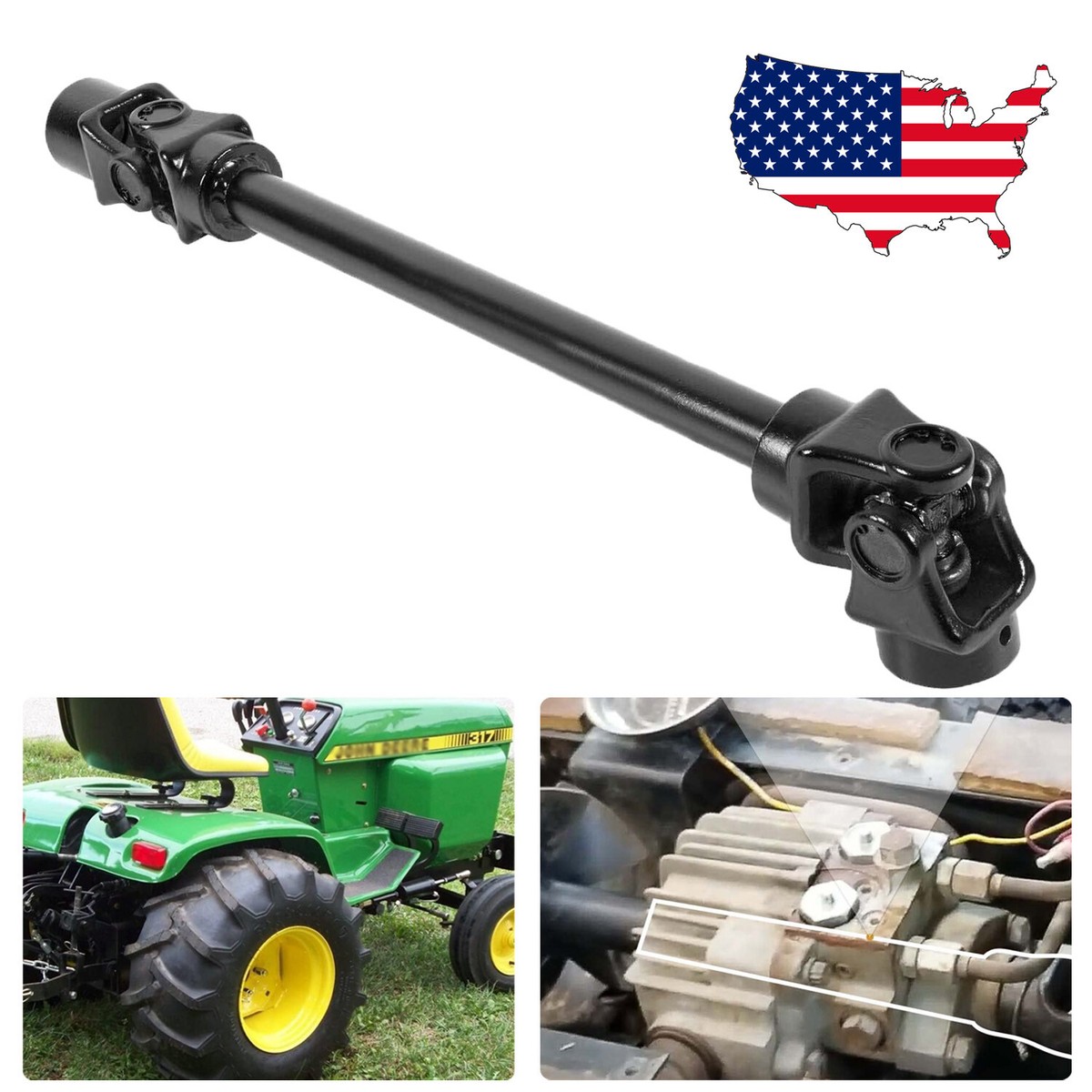 AM37875 Drive Shaft for John Deere 317 Tractor Driveshaft AM37875 Drive Shaft for John Deere 317 Tractor Driveshaft