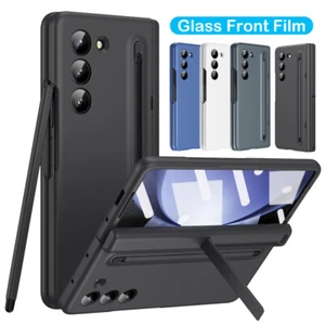 Pour Samsung Galaxy Z Plier 6 5 4 3 Étui de protection charnière/écran avec stylo S