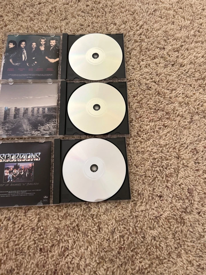 LOT of 3 SCORPIONS CDs! Savage Amusement, Crazy World, and more! - Image 3 of 4