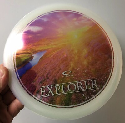 Opto Glimmer Decodye Explorer Latitude 64 Dynamic Disc Golf Rare Royal Box New