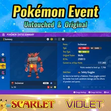 Incineroar 🟣Event Wolfe Championship ❤️ Pokémon Scarlet Violet 💜