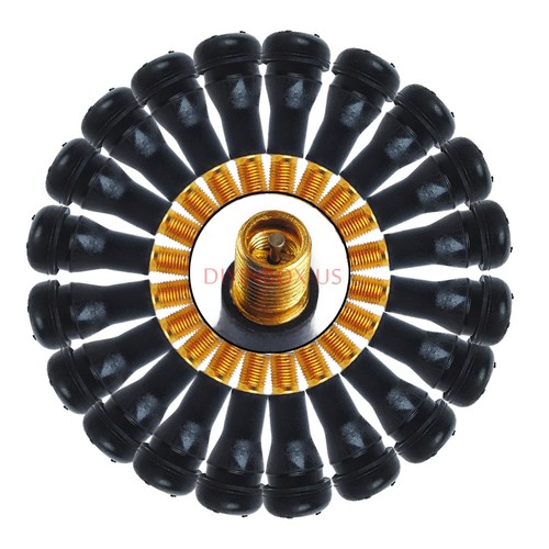 200pcs Car Auto TR 413 Short Rubber Tubeless Snap-In Tyre Tire Valve Stems Black - Picture 24 of 24