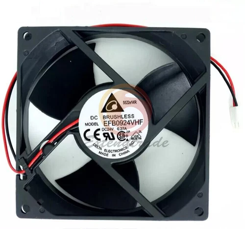 Eins für Delta EFB0924VHF DC24V 0.27A 90 90 32mm Wechselrichter Kühler 2wire