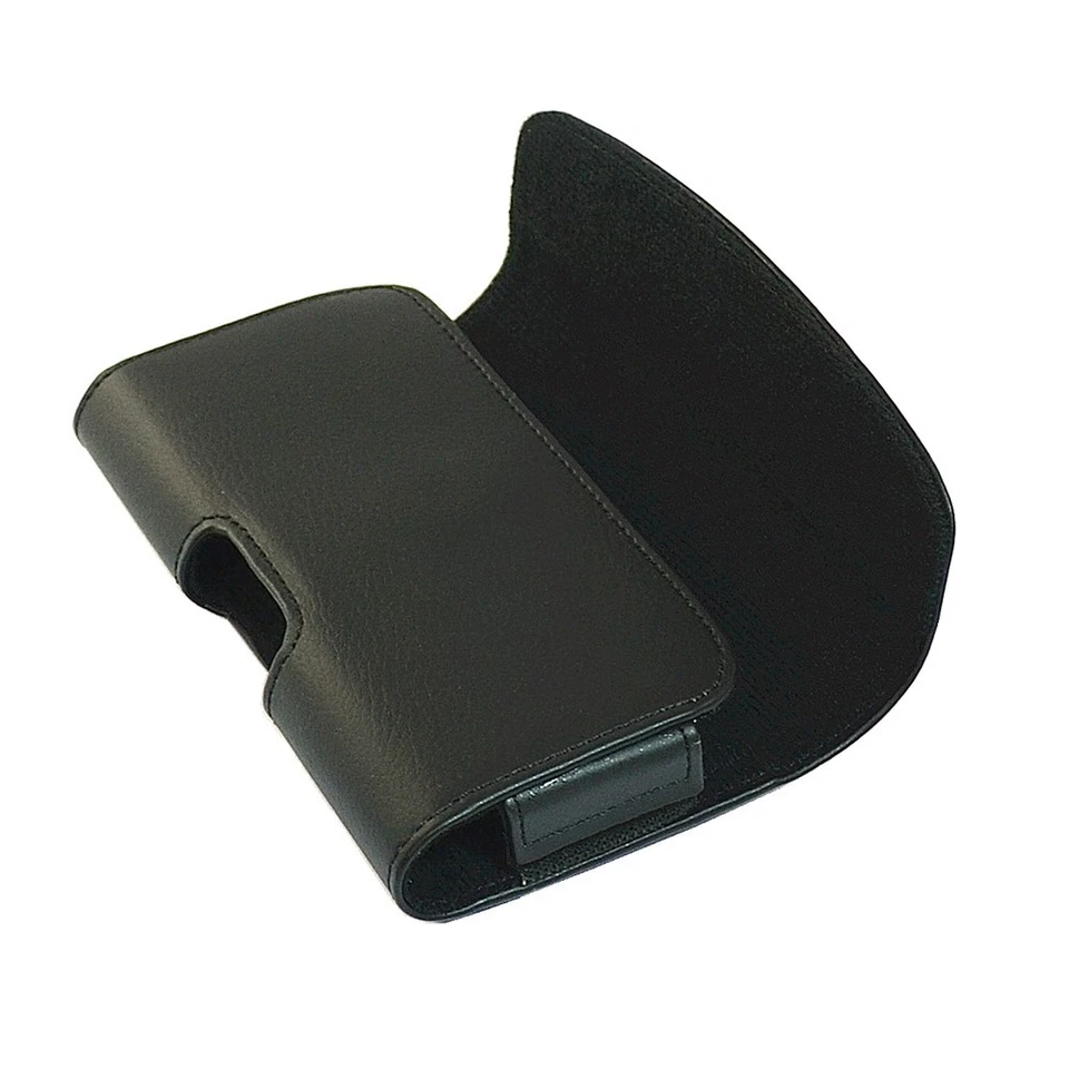 Black Reiko Leather Pouch Belt Clip Wallet Case For iPhone 6 7 8 12mini 13mini  - Image 3 of 4