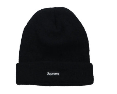 Supreme Mohair Beanie   FW24   schwarz