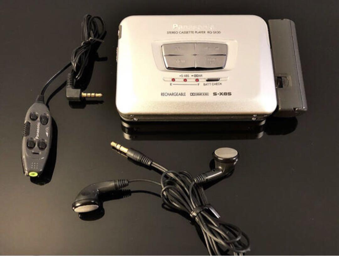 Panasonic RQ-SX30 Cassette Walkman Silver – Reconditioned
