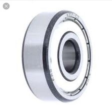  QTY 2 6205 ZZ, 6205Z BEARINGS 25 x 52 x 15 BALL BEARINGS WITH SHIELDS
