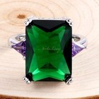 BRAND NEW 11 CT Emerald Cut Ring~Size 7~Includes Gift Bag~Absolute Perfection! — photo 4
