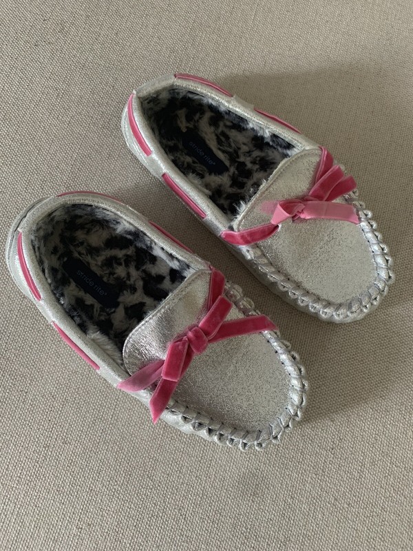 New Casual Girls Shoes Size 13 Color Silver