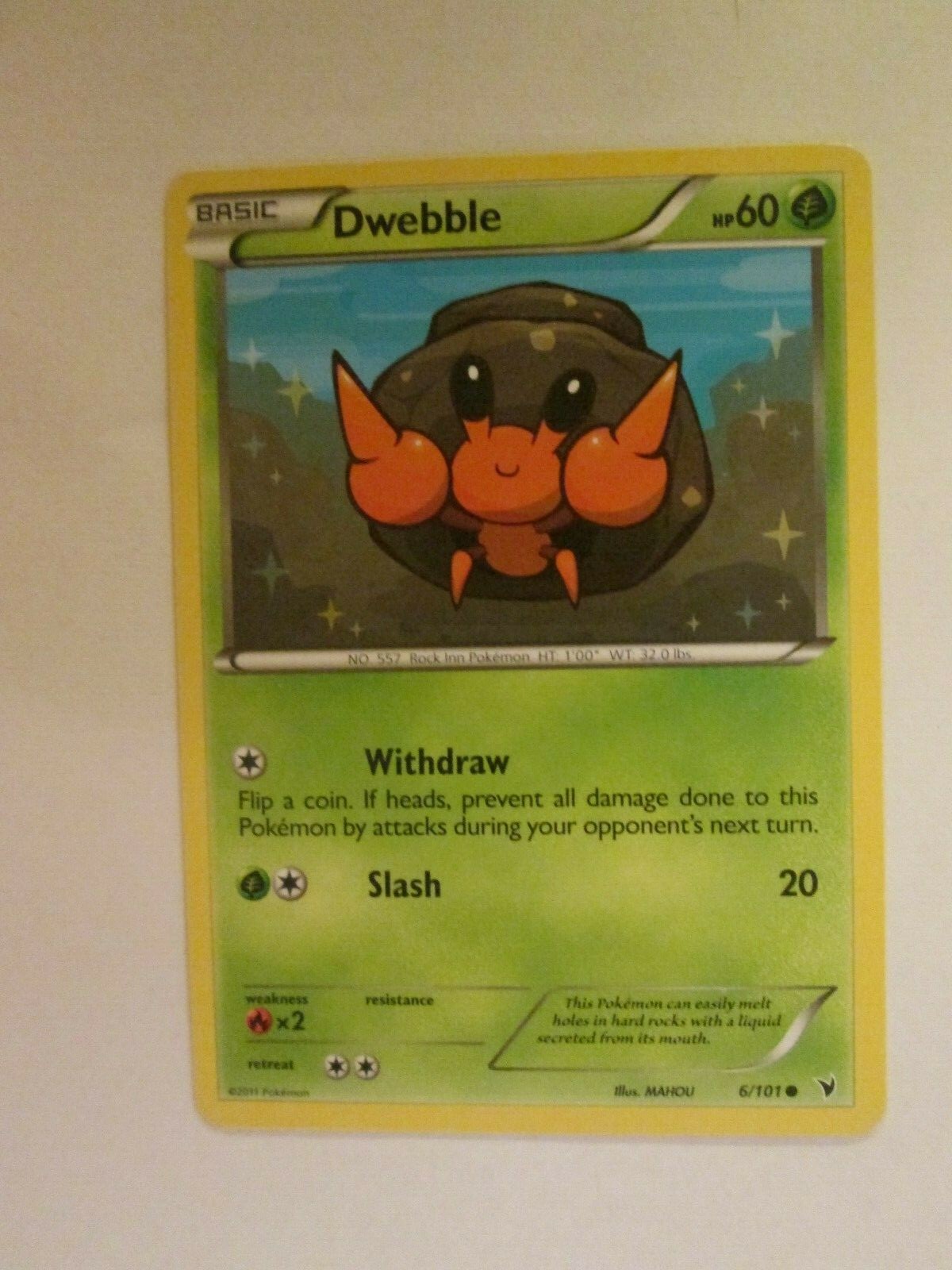 065PK006 - Dwebble - 06/101 - Noble Victories - Common Z