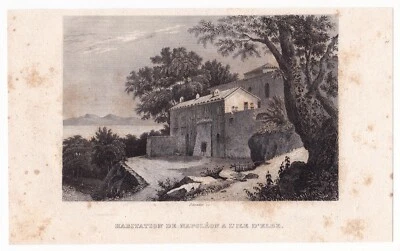Île d'Elbe Madonna di Monserrato Marciana Napoléon Bonaparte Isola Elba 1837 - Photo 1/4